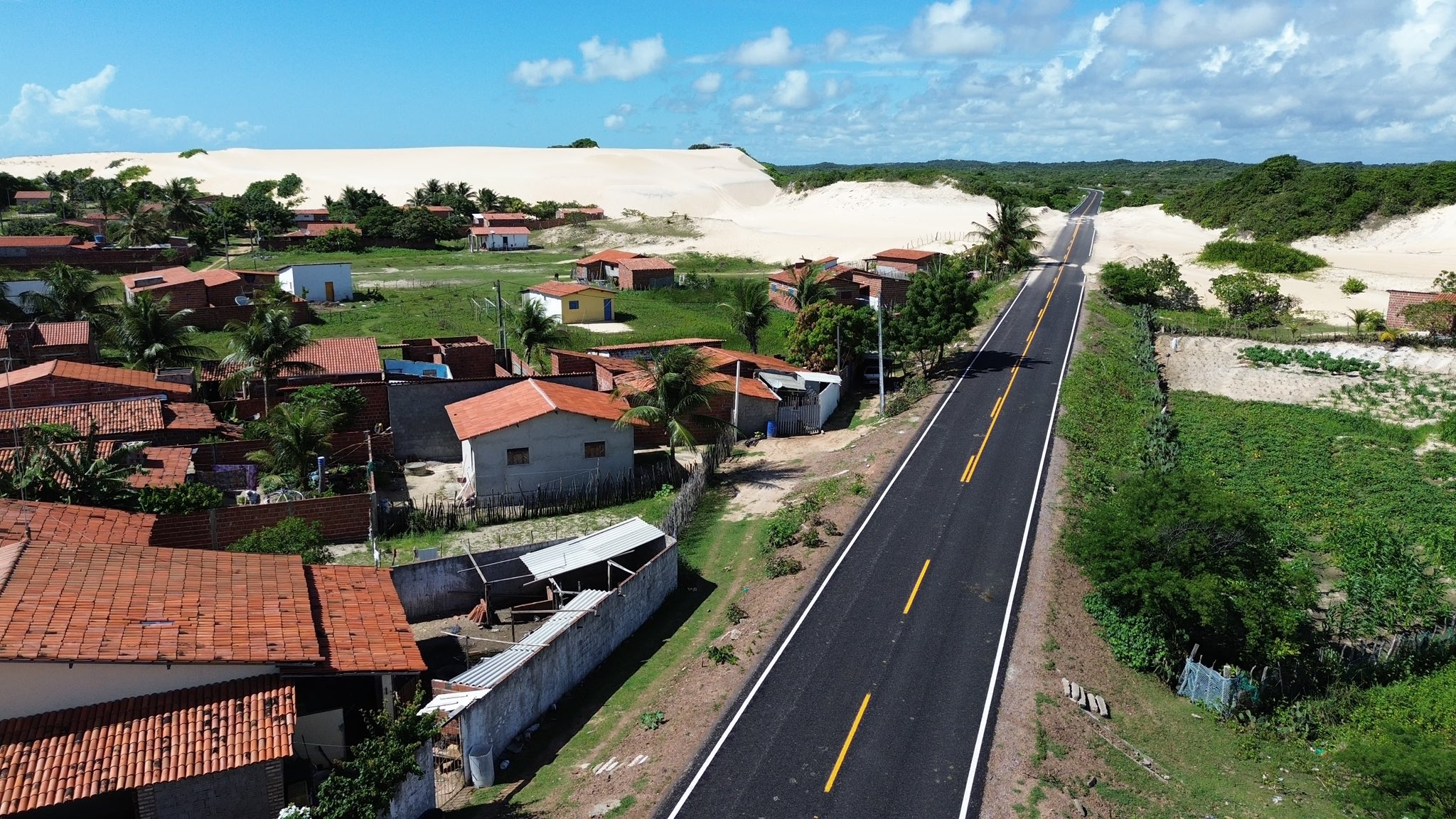 Governadora Fátima entrega restauração dos acessos às praias de Maracajaú e São Miguel do Gostoso  FONTE: thaisagalvao.com.br